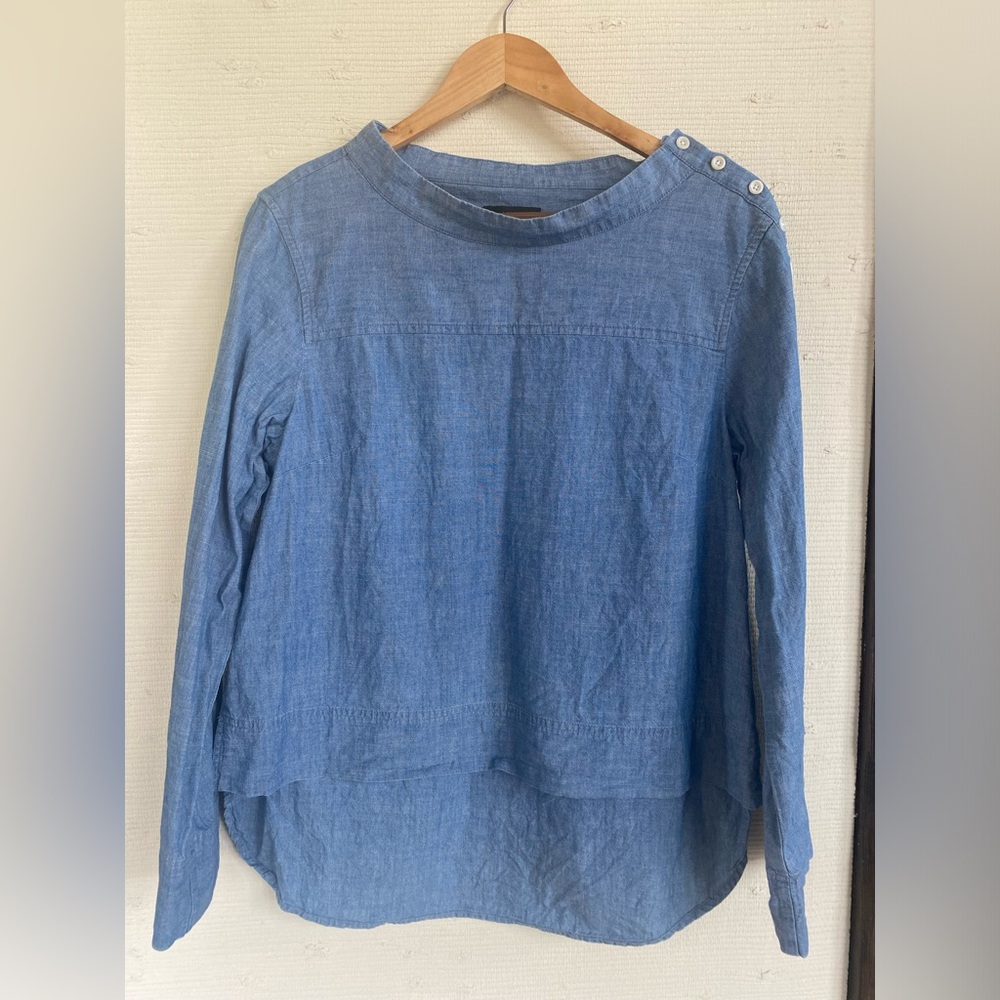 J.Crew chambray denim tunic size 12P